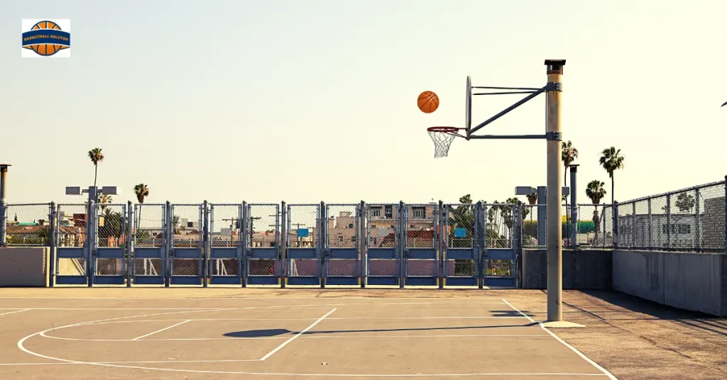 Outdoor Basketball Court Environment - Outdoor inground basketball hoop - Outdoor basketball court - outdoor basketball material