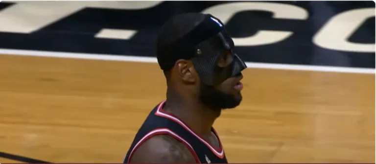 Why do NBA Basketball Players Wear Masks?